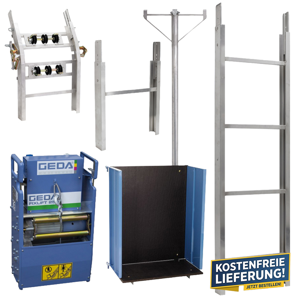GEDA FIXLIFT 250 - 14,00 m - Komplett-Set