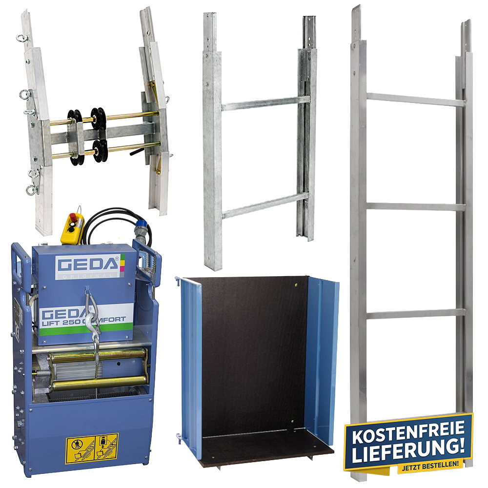 GEDA LIFT 250 COMFORT - 11,50 m - Komplett-Set