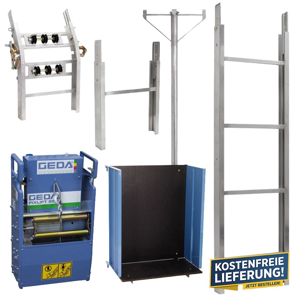 GEDA FIXLIFT 250 - 14,00 m - Komplett-Set