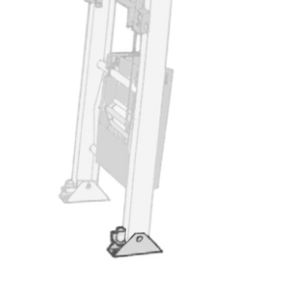 GEDA Fußteil belastbar von 200kg bis 250 kg  - 2,00 m – Bild 2