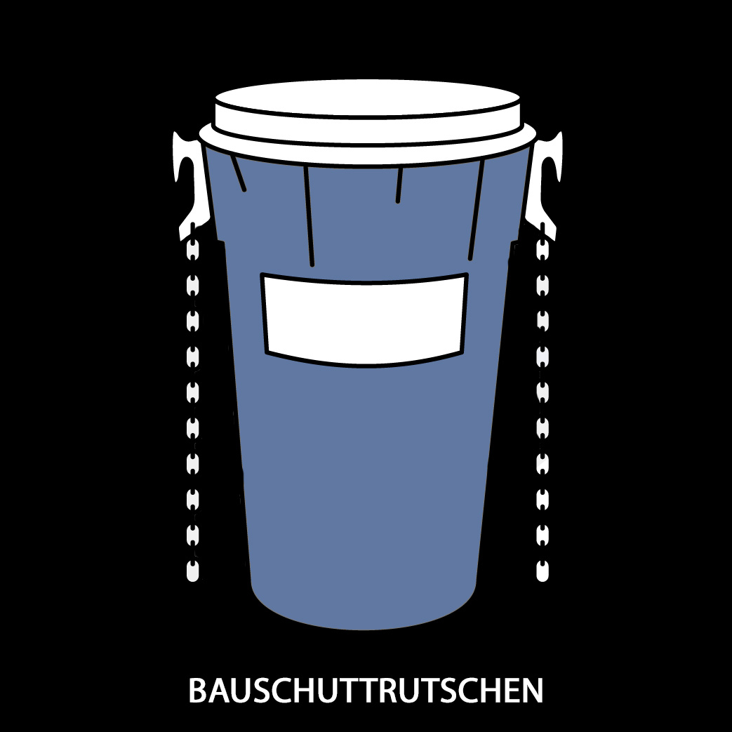 Geda Bauschuttrutschen