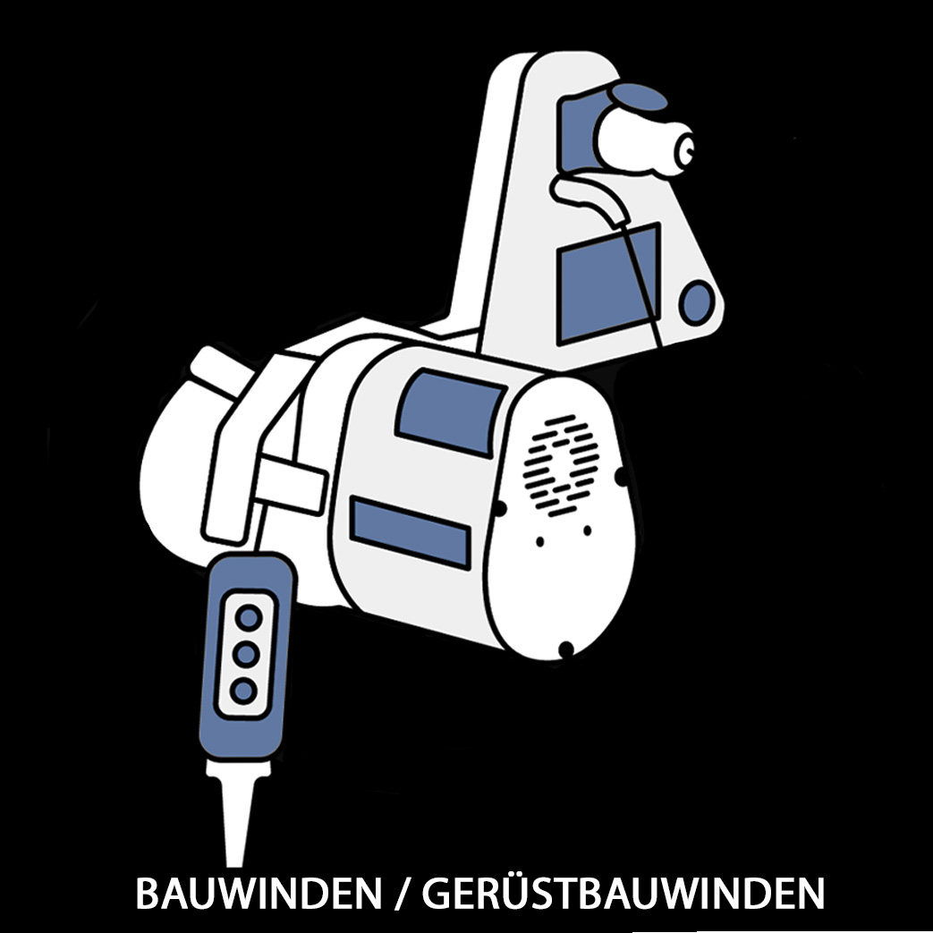 Geda Bauwinden / Gerüstbauwinden